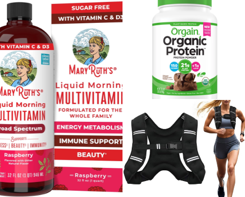 Healthy add ons for a busy girl cover photo collage