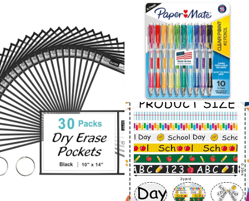 Classroom Necessities cover photo collage