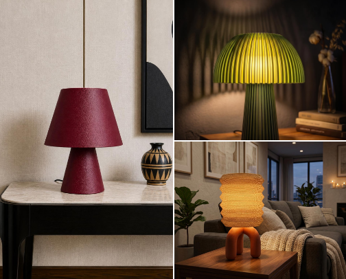 Decorative Table Lamps for Cozy Home Decor cover photo collage