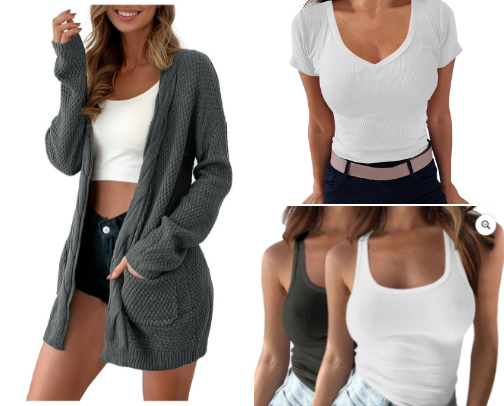 Build Your Outfit: Basic Staple Tops for Any Look cover photo collage