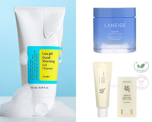 K-Skin Care to Achieve Glass Skin cover photo collage