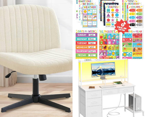 Homeschool Room Ideas! cover photo collage