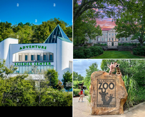 Nashville With Little Kids: Where We Actually Go cover photo collage