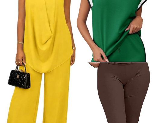 Easy Dressing: Matching Sets & Dresses                           (My Amazon Favs) cover photo collage