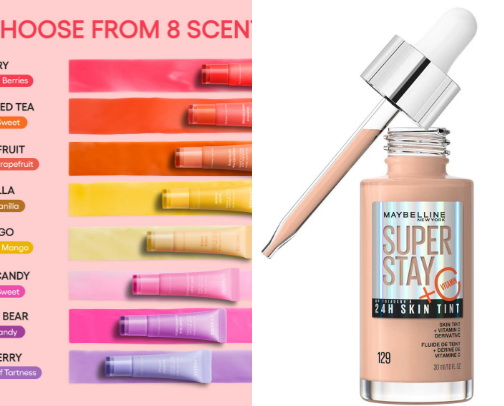 My favorite beauty recs cover photo collage
