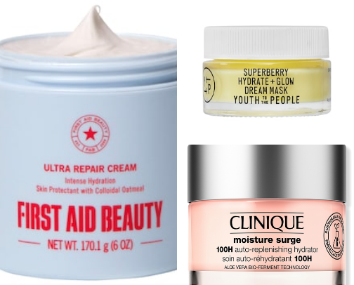 Dry skin must haves cover photo collage