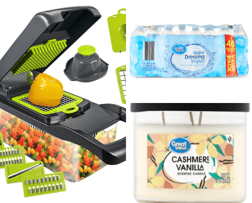 Walmart items I enjoy for my house cover photo collage