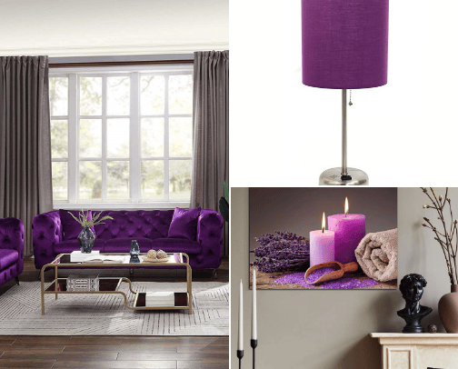 Purple Paradise cover photo collage