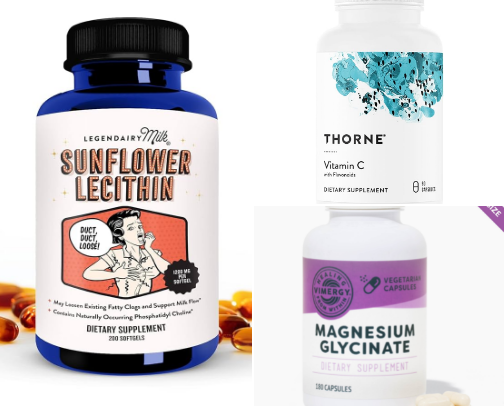 Breastfeeding mom must haves cover photo collage