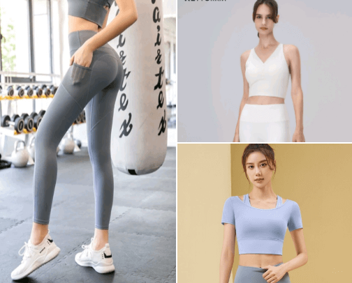 Pakaian Olahraga Wanita yang Trendy & Fashionable cover photo collage