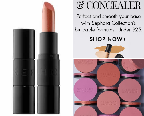 My go to everyday makeup list from Sephora cover photo collage