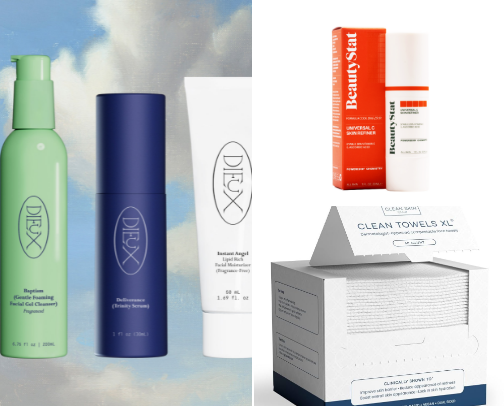 Skin Care cover photo collage
