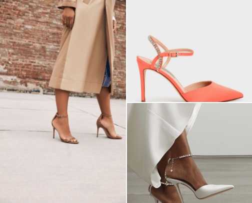 Heels/ comfort and elegance cover photo collage