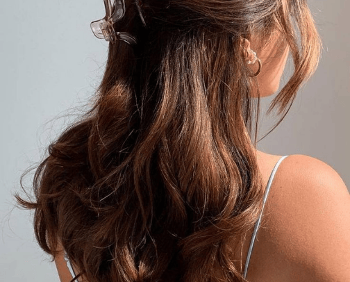 Hair care products cover photo collage