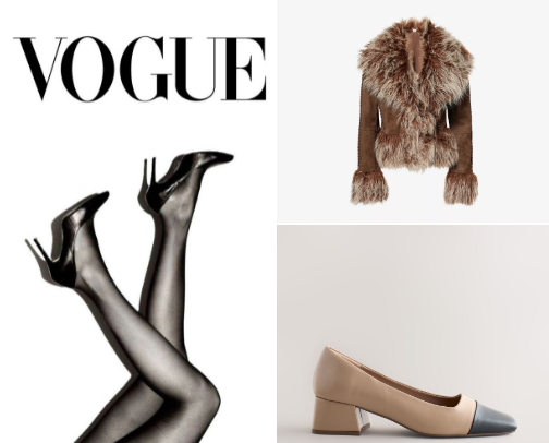 Vogue Feb 2026 fashion analysis cover photo collage