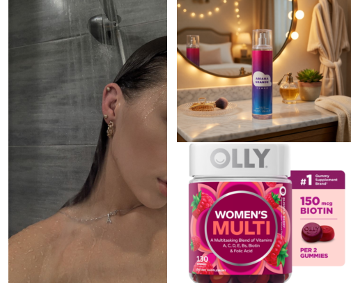 Body care always cover photo collage
