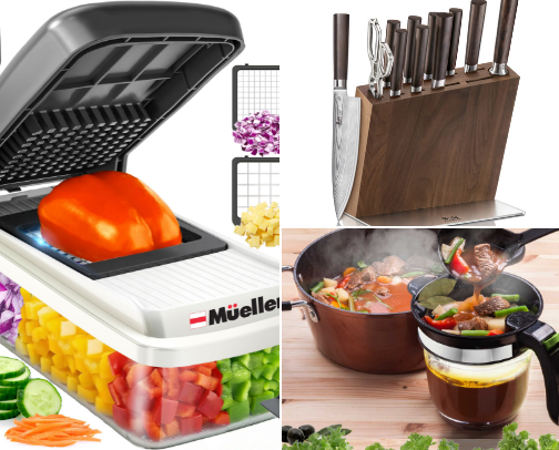 Kitchen Favorites & Cooking Essentials cover photo collage