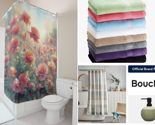 Minimalist Bathroom Decor with Attitude cover photo collage