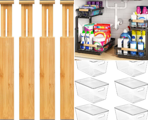 Amazon Viral Home Organization Finds That Actually Work cover photo collage