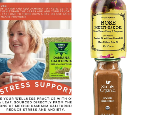 Glamour magic starter kit 🌹✨ cover photo collage