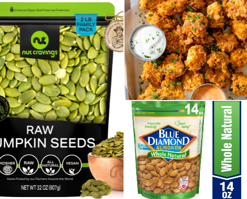 High Protein Vegan Snacks cover photo collage