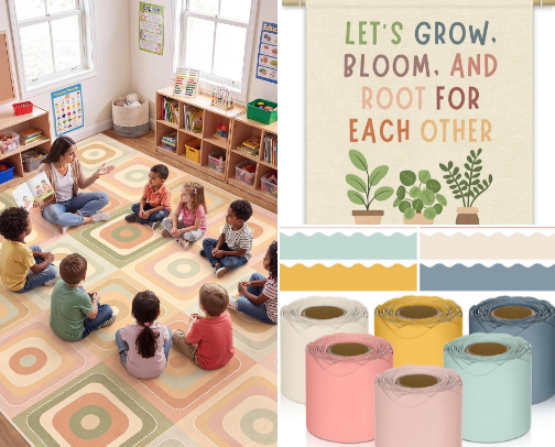Calming classroom decor must-haves cover photo collage