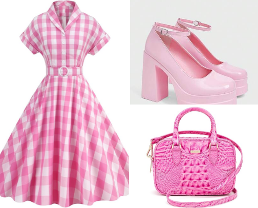 Pink & Barbiecore Aesthetic cover photo collage