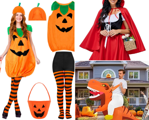 Halloween Costumes cover photo collage