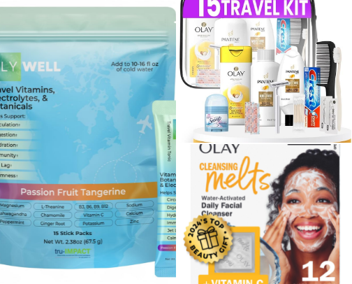 Travel Essentials cover photo collage