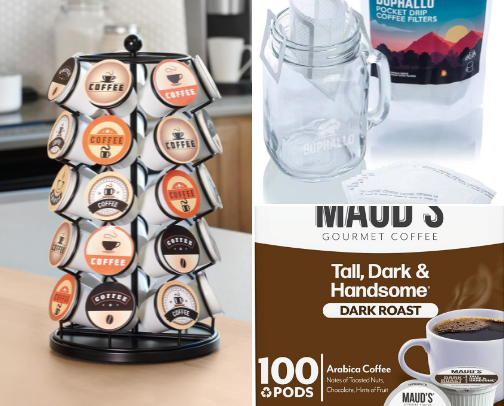 Coffee finds! cover photo collage