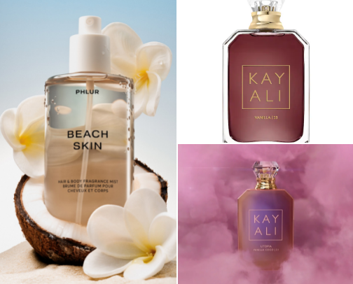 My Favorite Warm & Sugary Fragrances🍨🥥🍮 cover photo collage