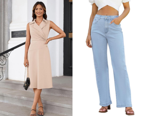 amazon clothing and accessories cover photo collage