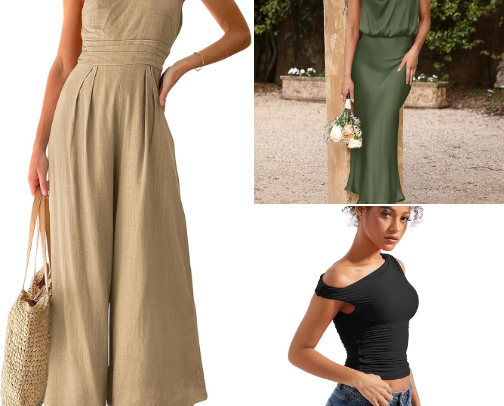 amazon clothing and accessories cover photo collage