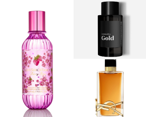 My Favorite Frangrances cover photo collage