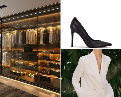 Wardrobe Essentials - Woman cover photo collage