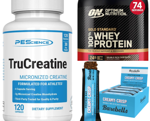 My gym essentials! cover photo collage