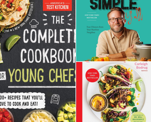 Recipe books i fell in love with cover photo collage