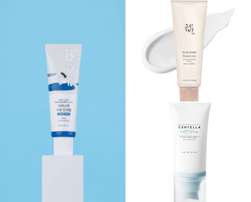 best asian sunscreens for summer ☀️ cover photo collage