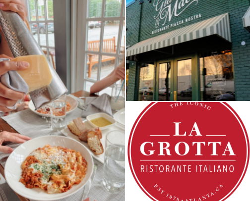 atlanta restaurants cover photo collage