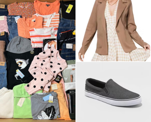 Apparel and accessories cover photo collage