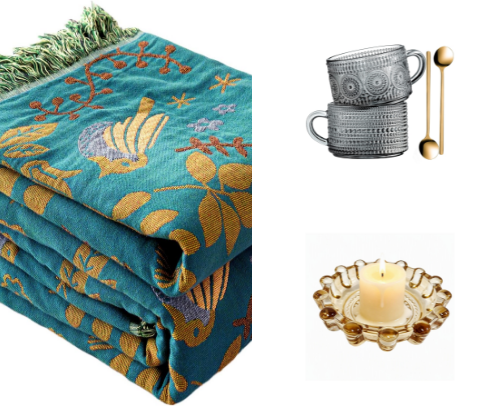 Anthropologie Vibes on Amazon 🦚🕯️🐆 cover photo collage