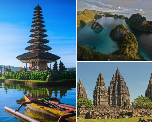 🇮🇩 Must-Visit Destinations in Indonesia cover photo collage