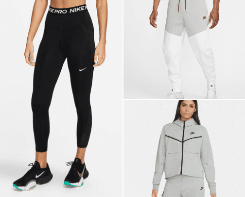 nike outfit cover photo collage