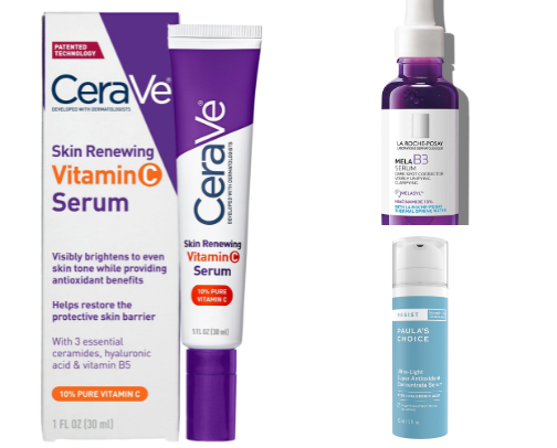 Facial Serum cover photo collage