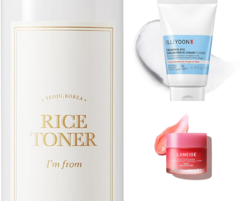 A Curated Selection of Skincare Must Haves cover photo collage