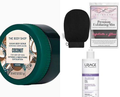Best products to use to shower cover photo collage