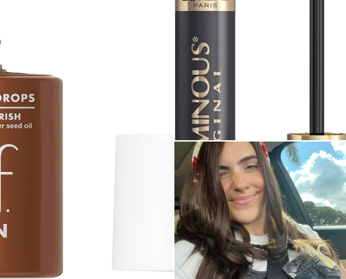 My everyday/ go to makeup products cover photo collage