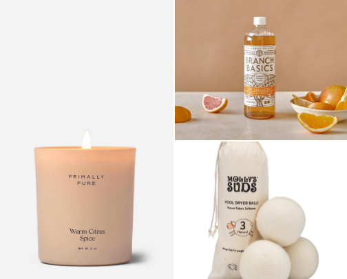 Non-Toxic Home finds & Cleaning products cover photo collage