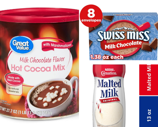 Fresh Milk & Powdered Milk cover photo collage