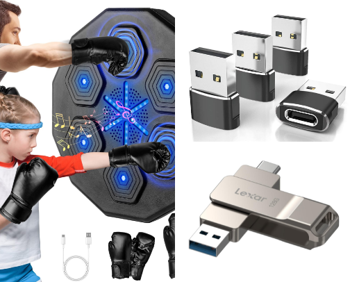 Techy Things @ Amazon cover photo collage